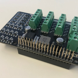 12-24V input & output industriële interface voor Raspberry Pi
